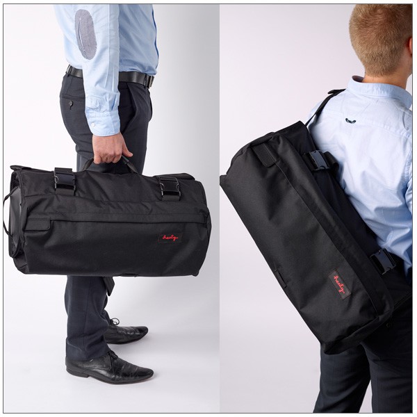 スーツを巻いて収納する！ 斬新なガーメントメッセンジャーを大特集