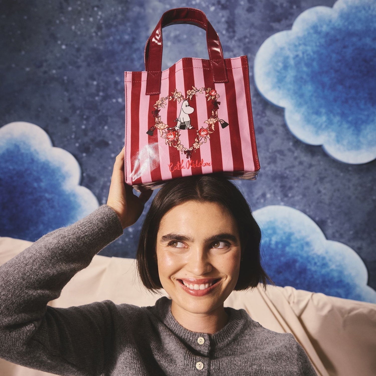 ムーミン スモール ブックバッグ Moominmamma Stripe | Cath Kidston