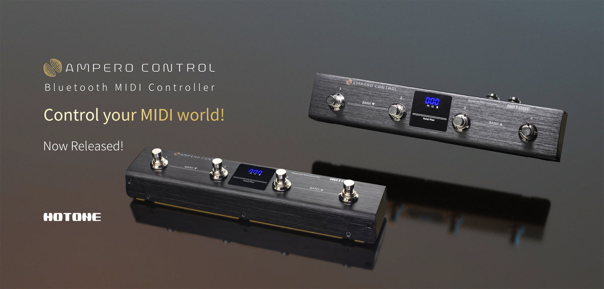 Hotone EC-4 Ampero Control Bluetooth/MIDI Guitar Pedal Foot