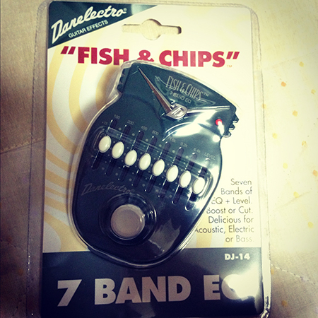 ダンエレクトロのイコライザー「DJ-14 Fish & Chips」を買ってみた