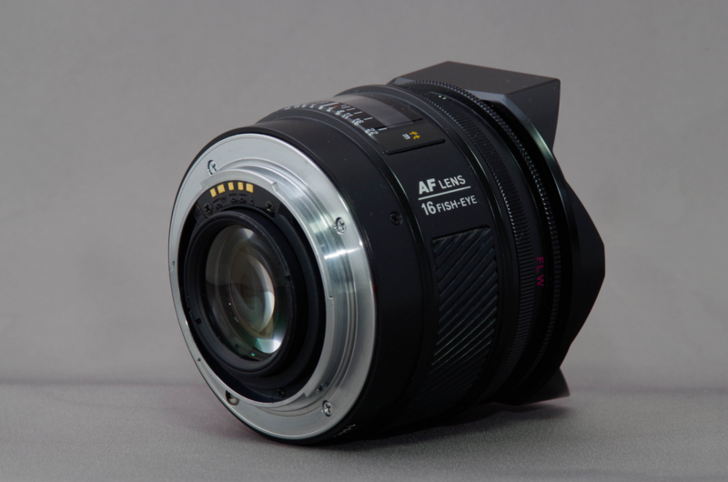 レンズについて[第5回] : MINOLTA FISH-EYE AF 16mm F2.8 - インターネット