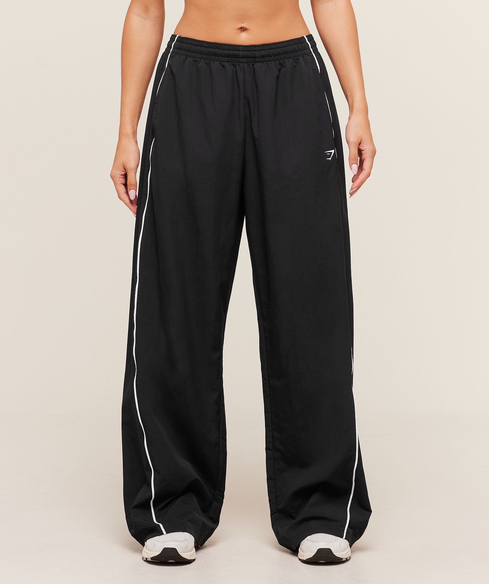 Gymshark Wordmark Track Pants - Black | Gymshark