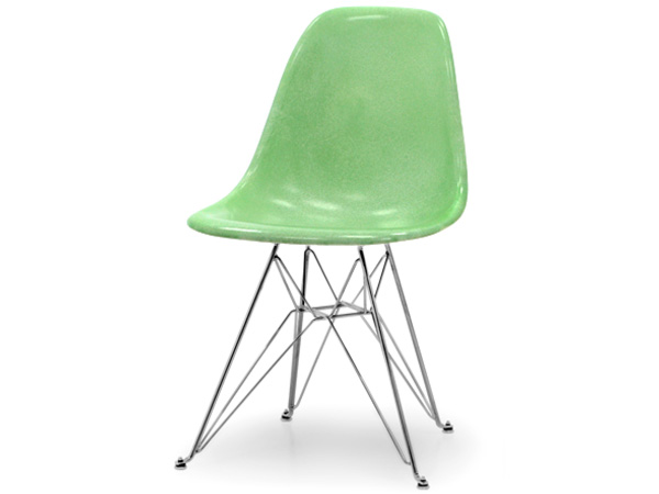 イームズ MODERNICA サイドシェルチェア エッフェルベース グリーン