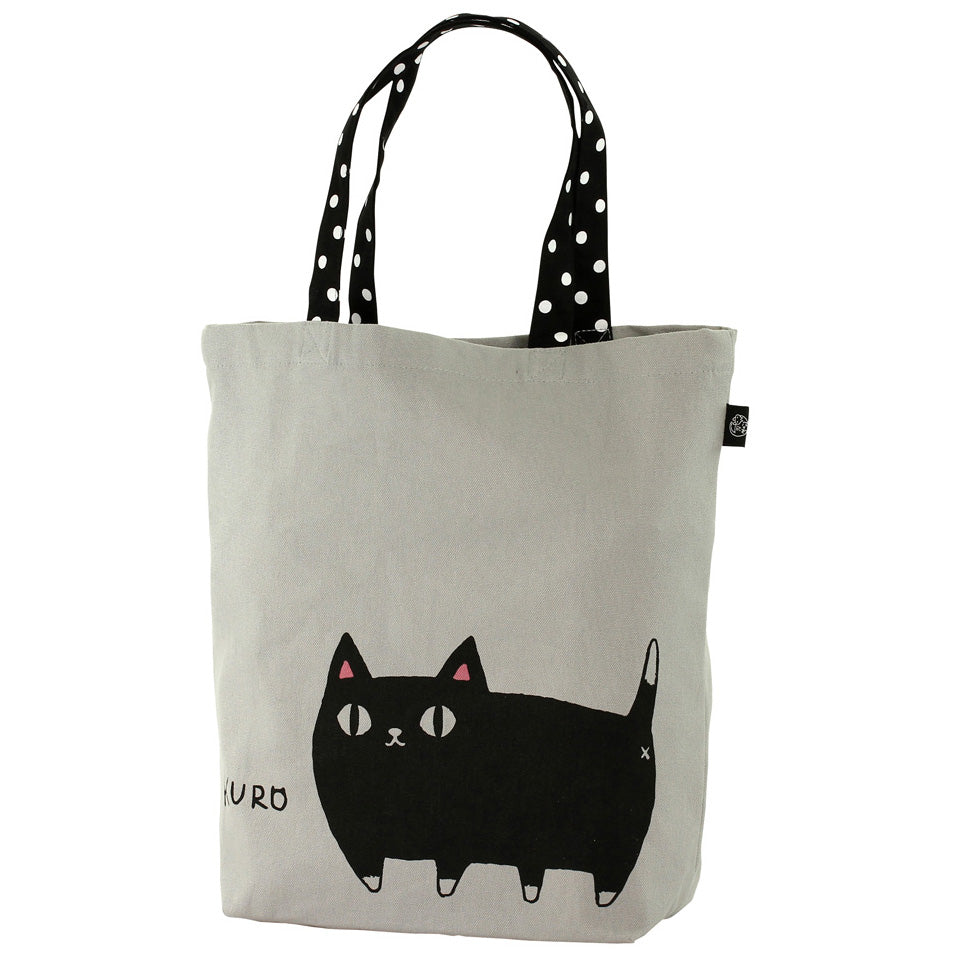 猫3兄弟 トートバッグ大【kuro】(13274) – 株式会社 セラミック藍