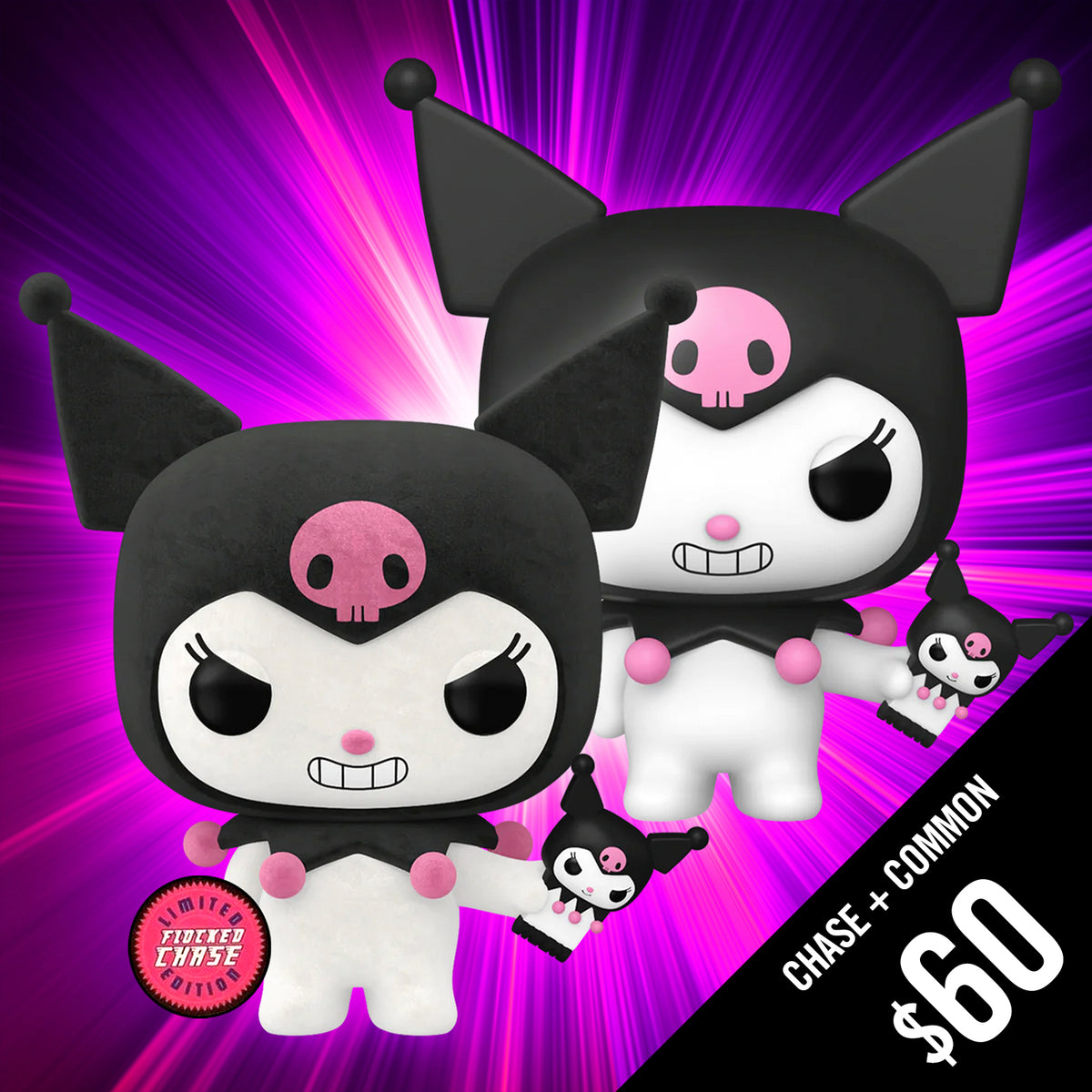 Funko Pop! Hello Kitty: Kuromi #88 (Chase + Common) – Chalice