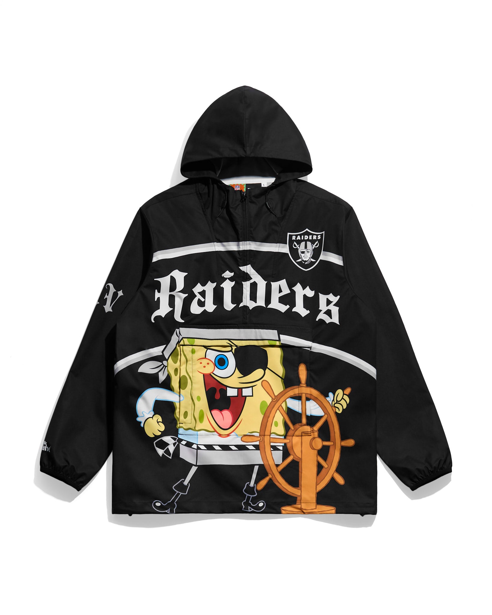 Las Vegas Raiders x SpongeBob SquarePants Anorak Jacket – Chalk