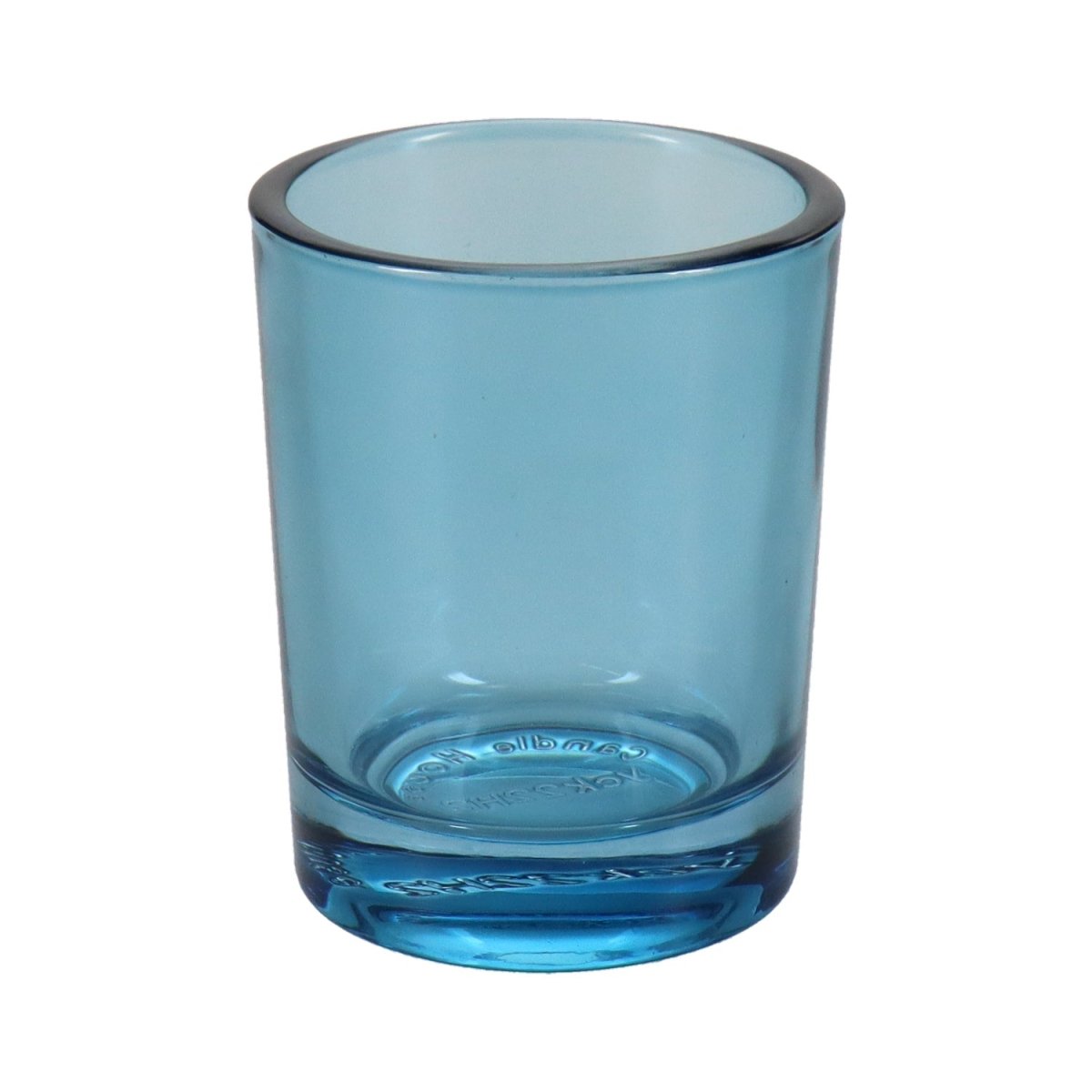 アロマキャンドル キャンドルホルダー ブルー ガラス – インクの