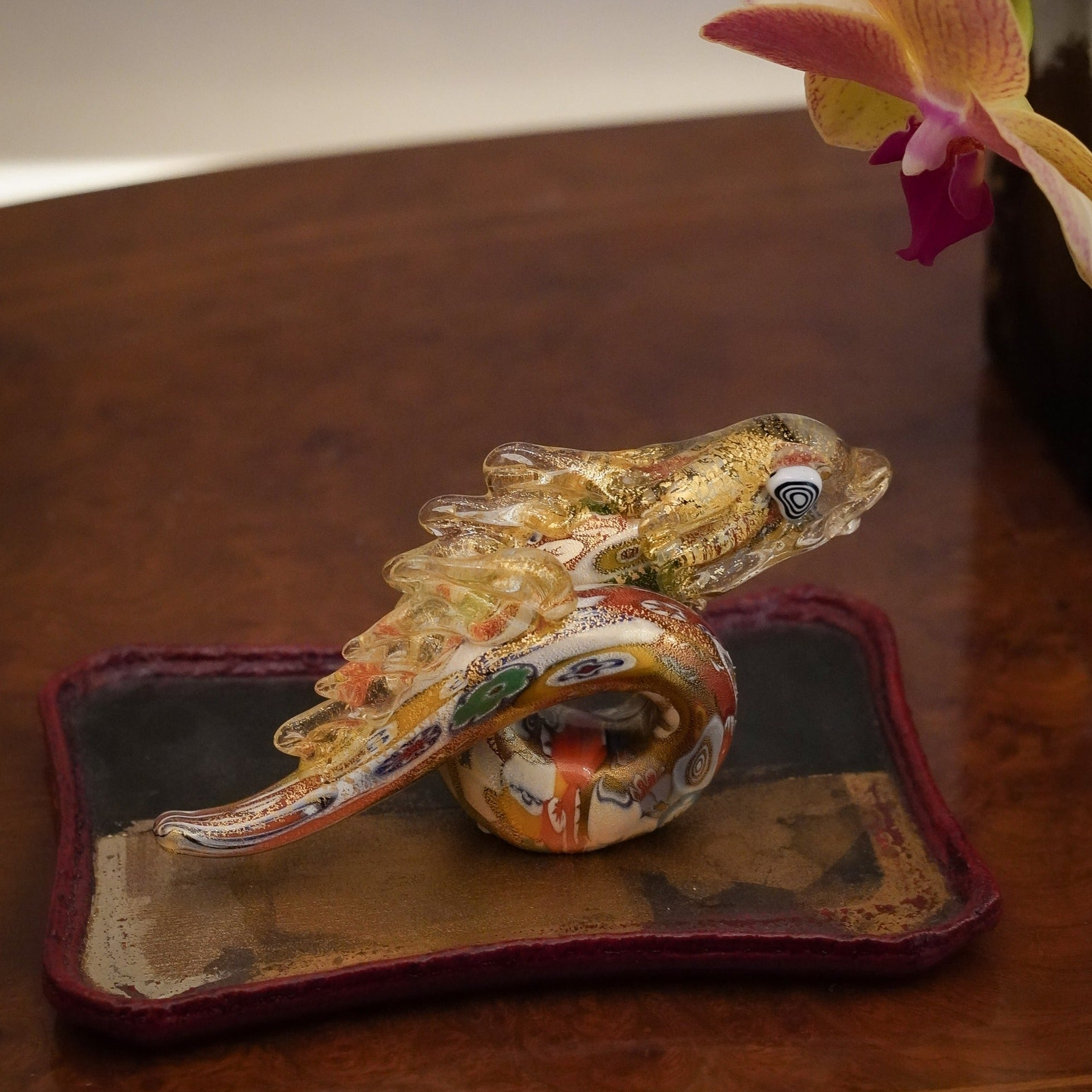 ムラーノガラス（ベネチアングラス）｜2012年 干支「辰」ムリーネ