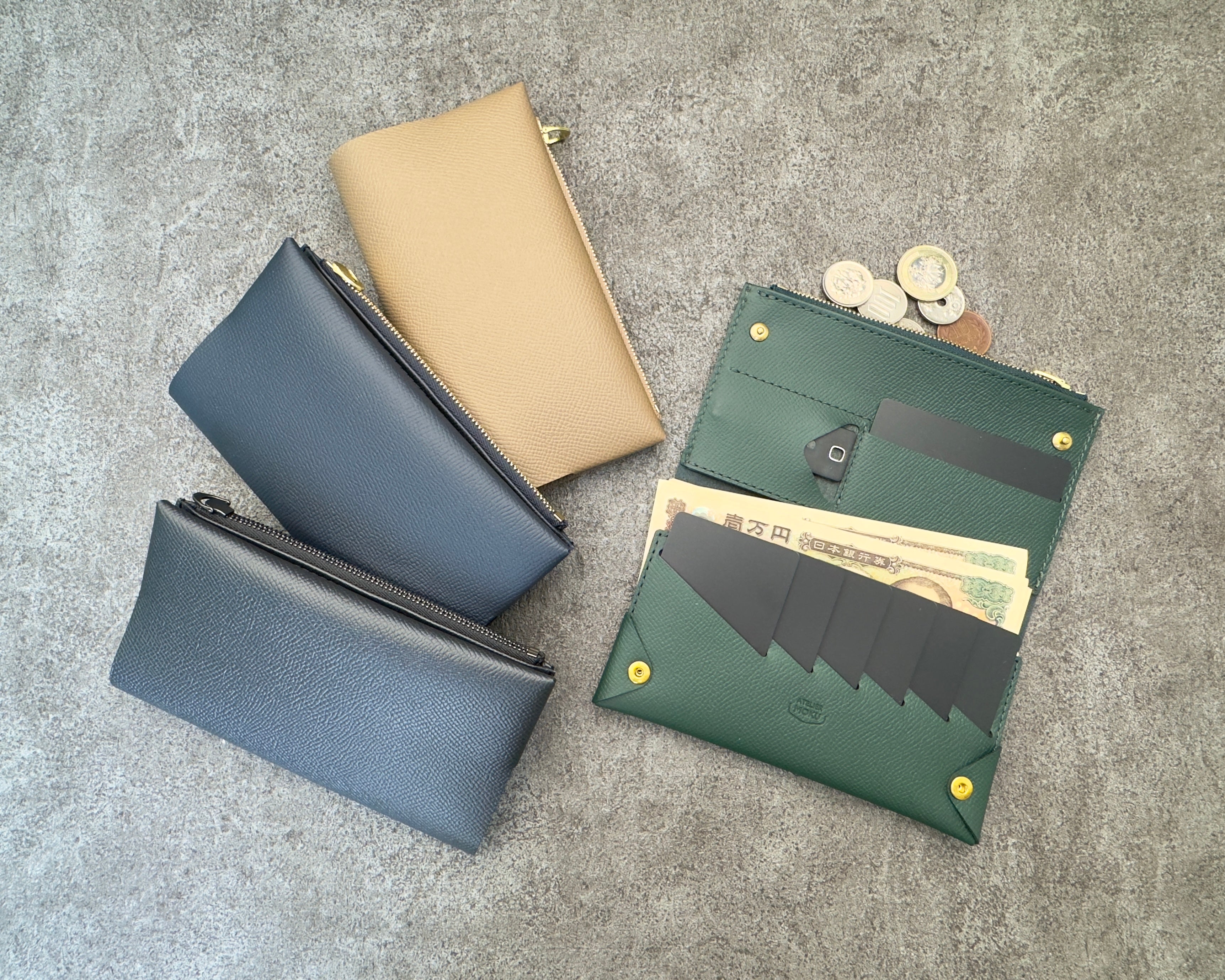 小さく薄い長財布UNO ver.2 Noblessa｜moku（モク） – CHOOSEBASE SHIBUYA