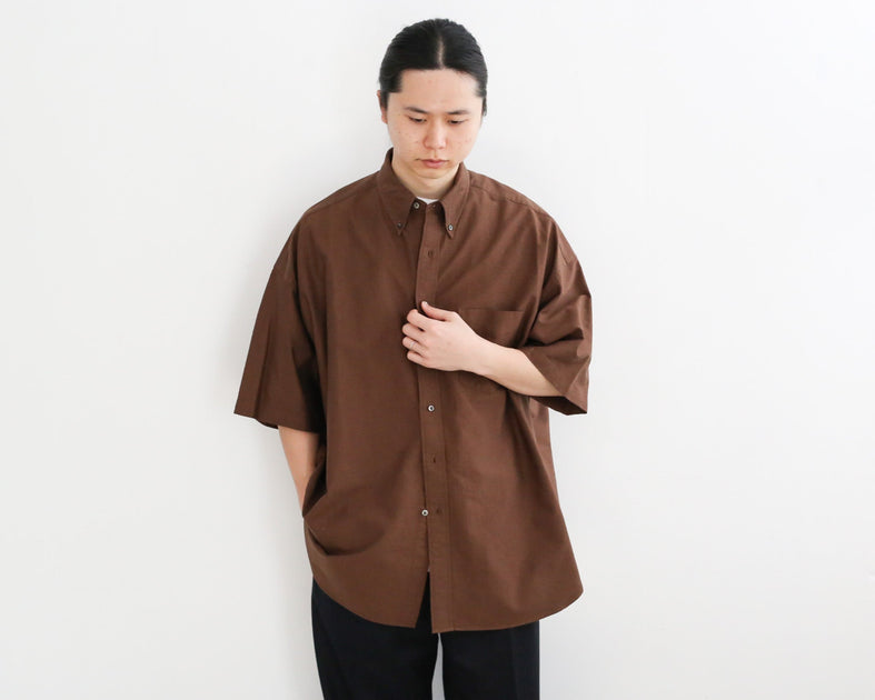 Graphpaper Oxford S/S Oversized B.D Shirt – Chum!
