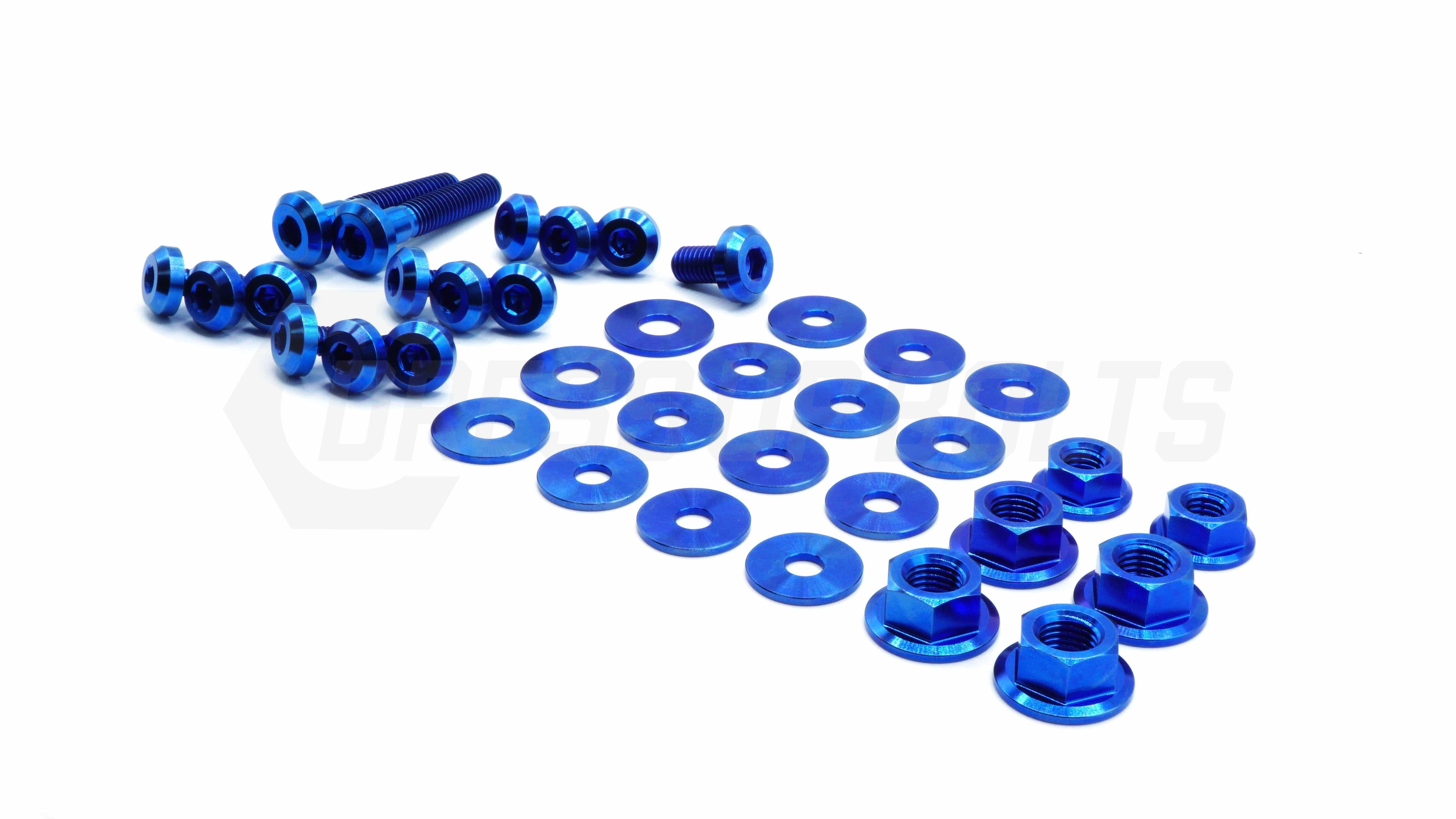 Dress Up Bolts Stage 1 Titanium Hardware Engine Bay Kit - Nissan