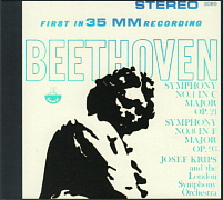 ヨーゼフ・クリップス指揮，ロンドン響のベートーヴェンの交響曲全集の