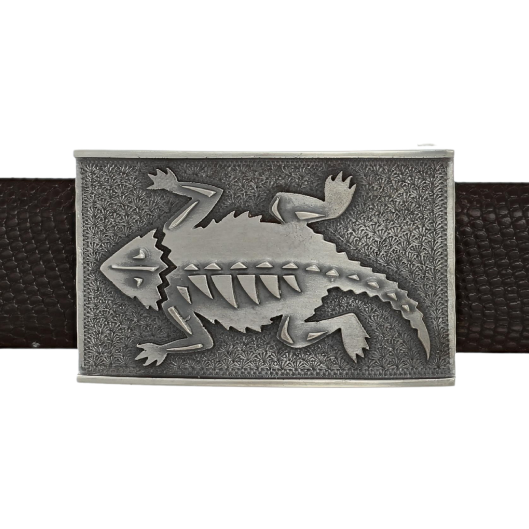 Zapata 1606 Sterling Horned Frog Trophy Buckle | Clint Orms