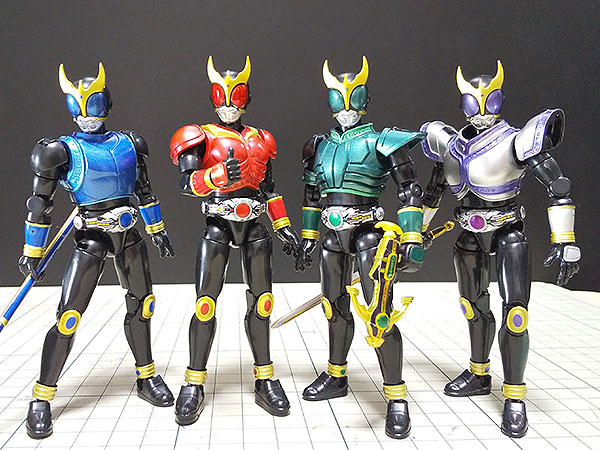 食玩 SO-DO CHRONICLE 仮面ライダークウガ レビュー 前編 繰府庵フィギュ間