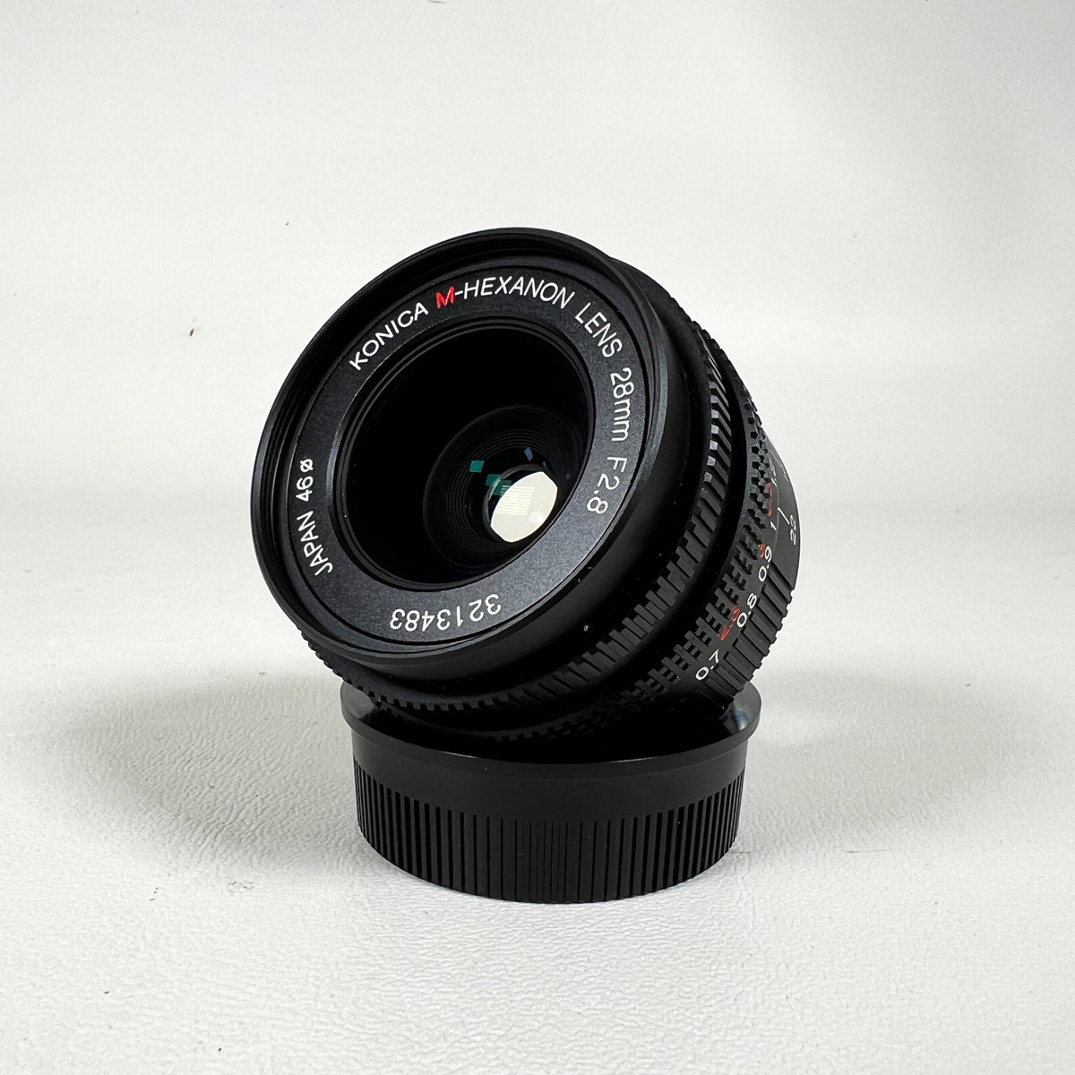 Vintage 2001 Konica M-Hexanon 28mm f/2.8 Boxed & Mint Camera Lens