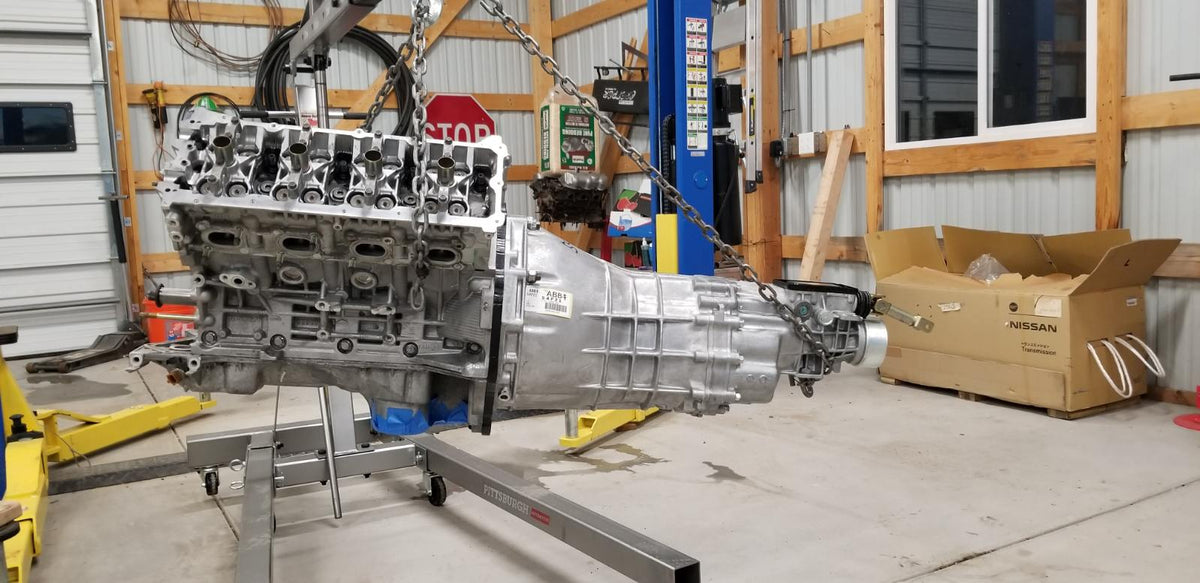 VK56DE to 350Z/370Z/300ZX Adapter Plate – Collins Performance