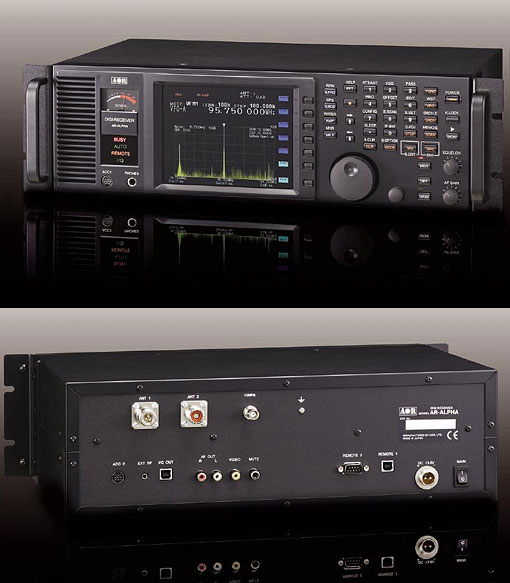 受信機 ＞ 固定機 ＞ 広帯域プロ仕様受信機AR-ALPHA