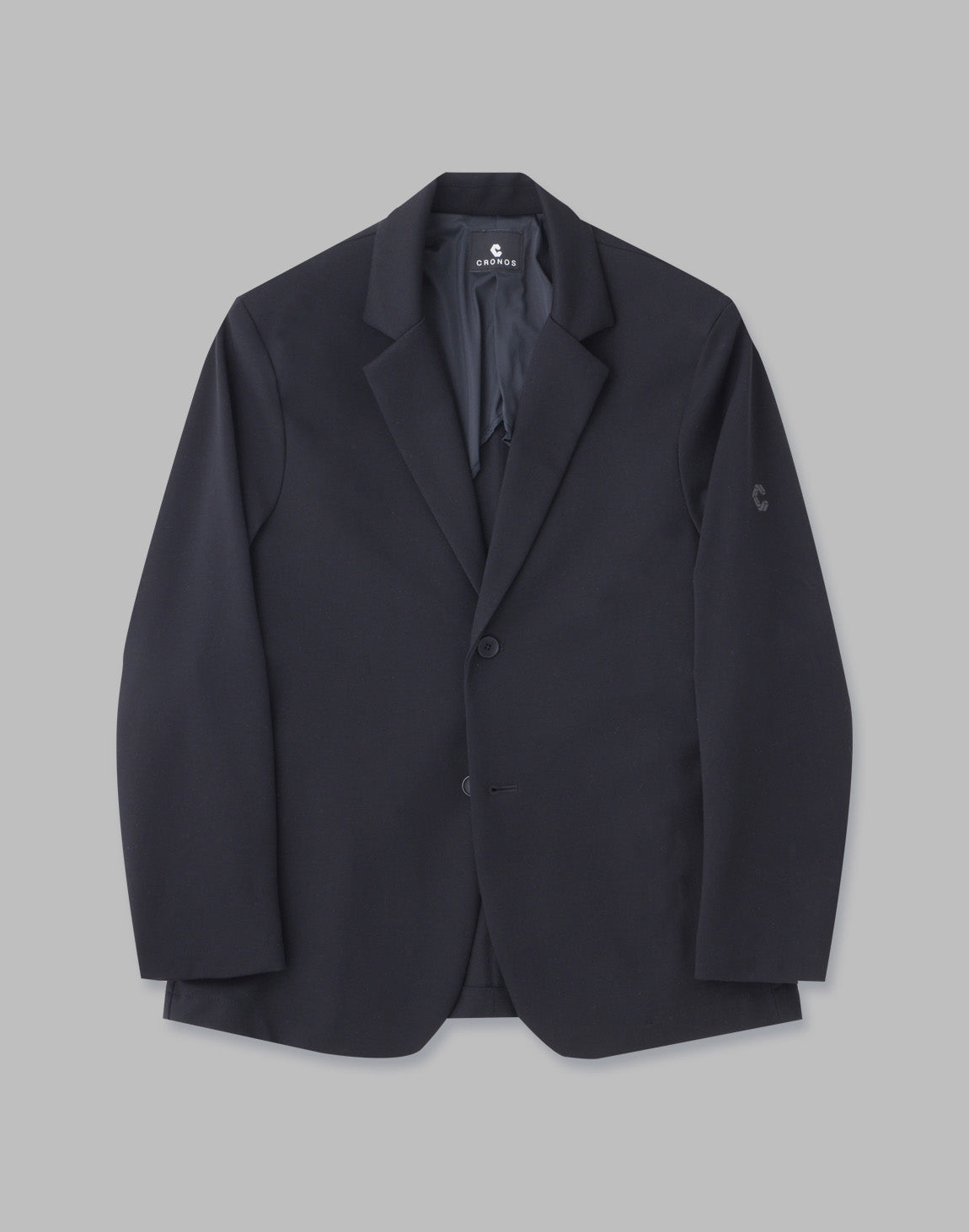 CRONOS BACK LOGO STRETCH JACKET【BLACK】