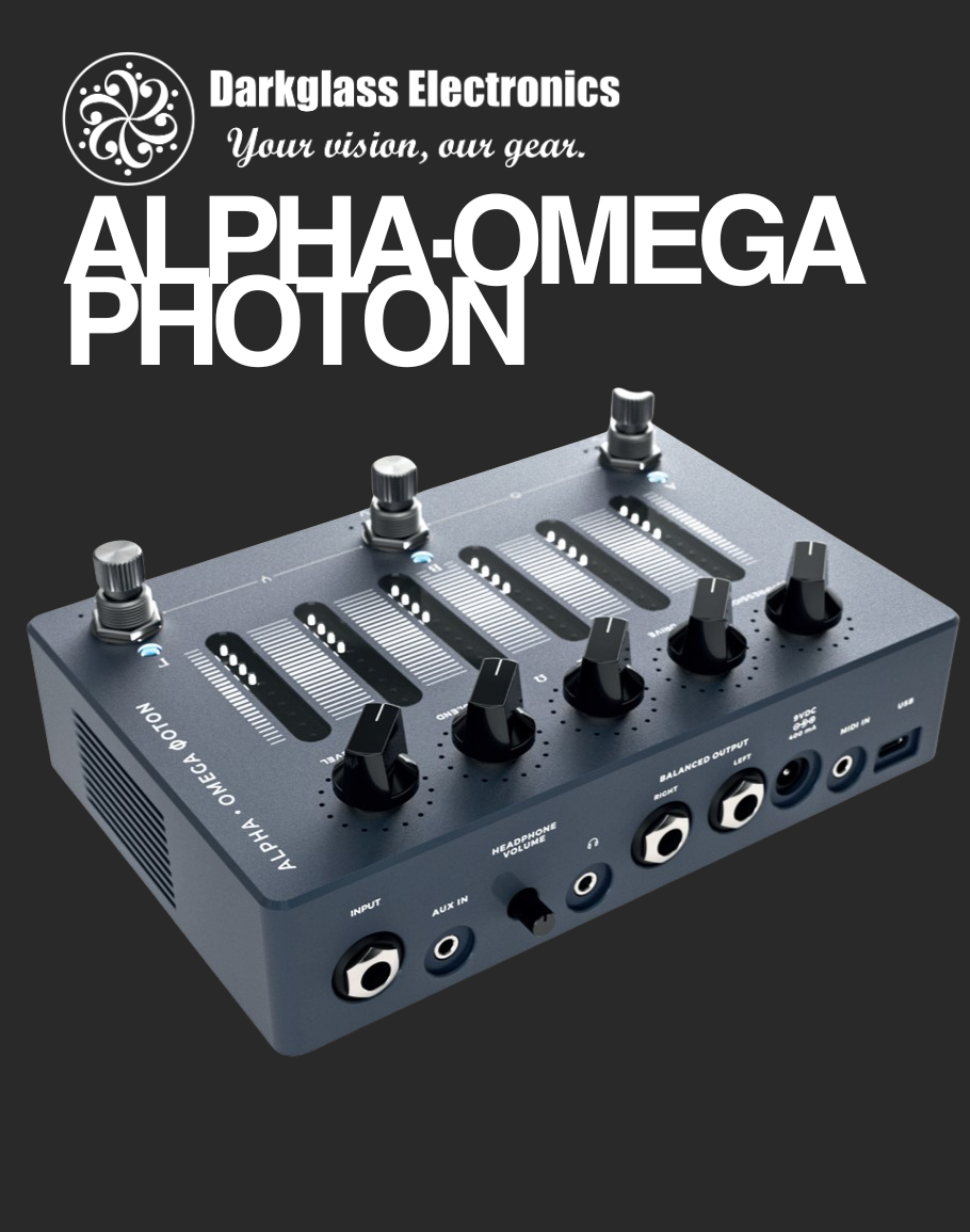PRE-ORDER Darkglass Alpha Omega Photon – Davis Guitar