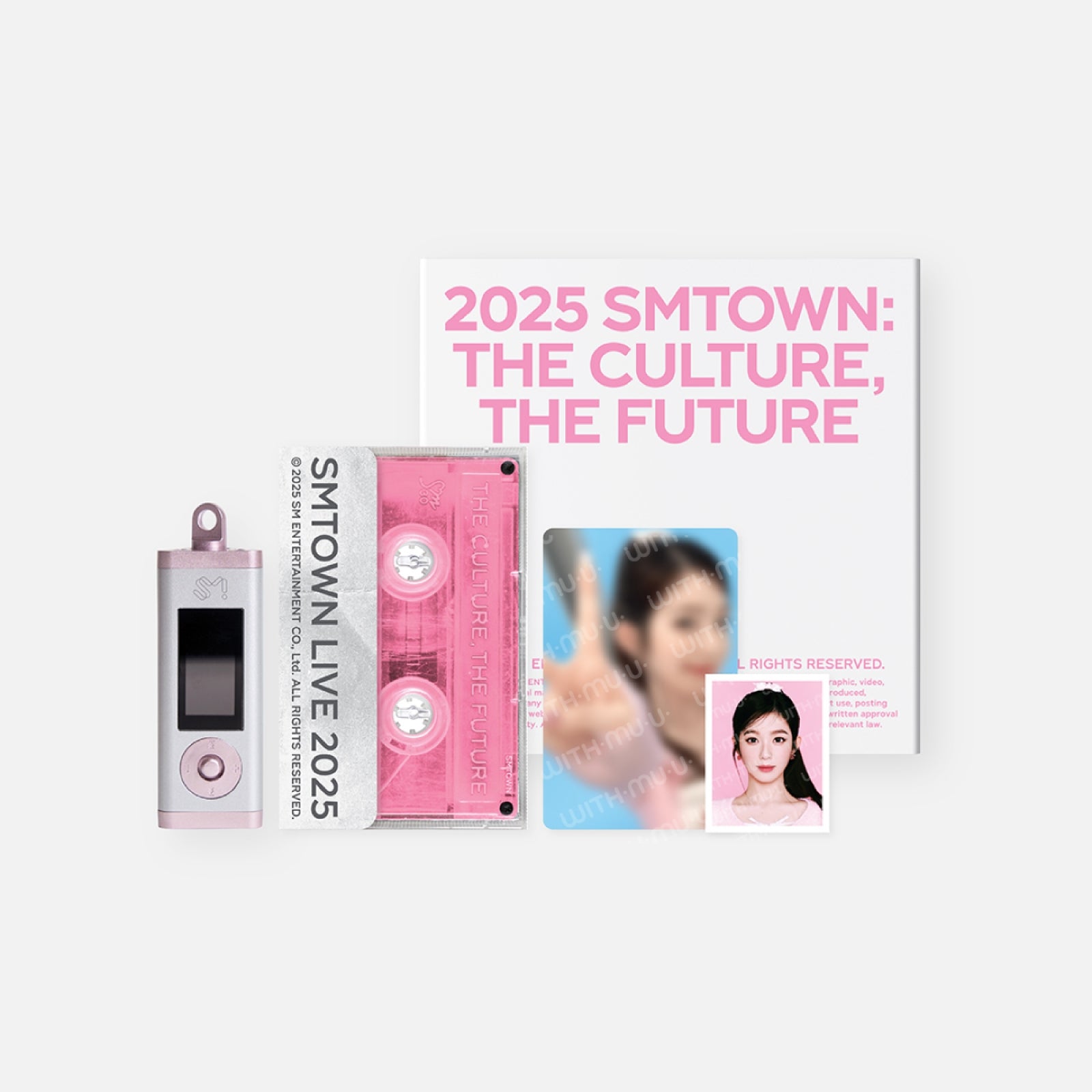 SMTOWN LIVE 2025 TOUR OFFICIAL 2ND MD MP3 PLAYER SET (Red Velvet