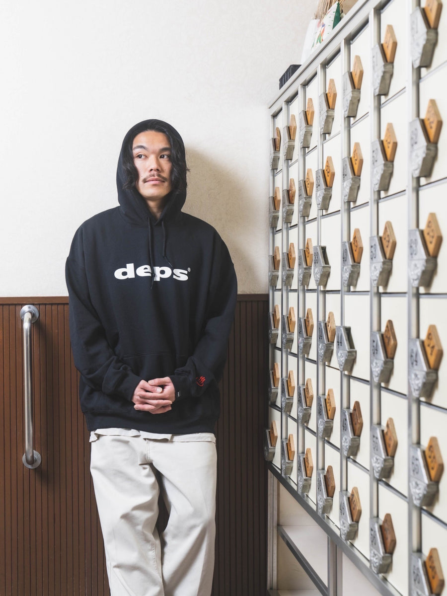 deps×FROCLUB HOODIE【BLACK】 – DEPS online