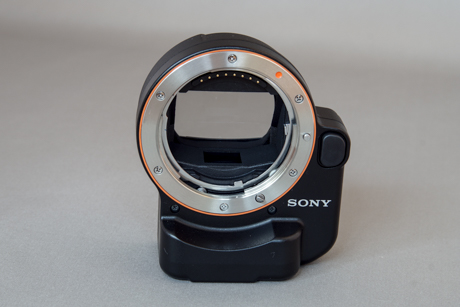 SONY マウントアダプターLA-EA4 | デジタル試しうち