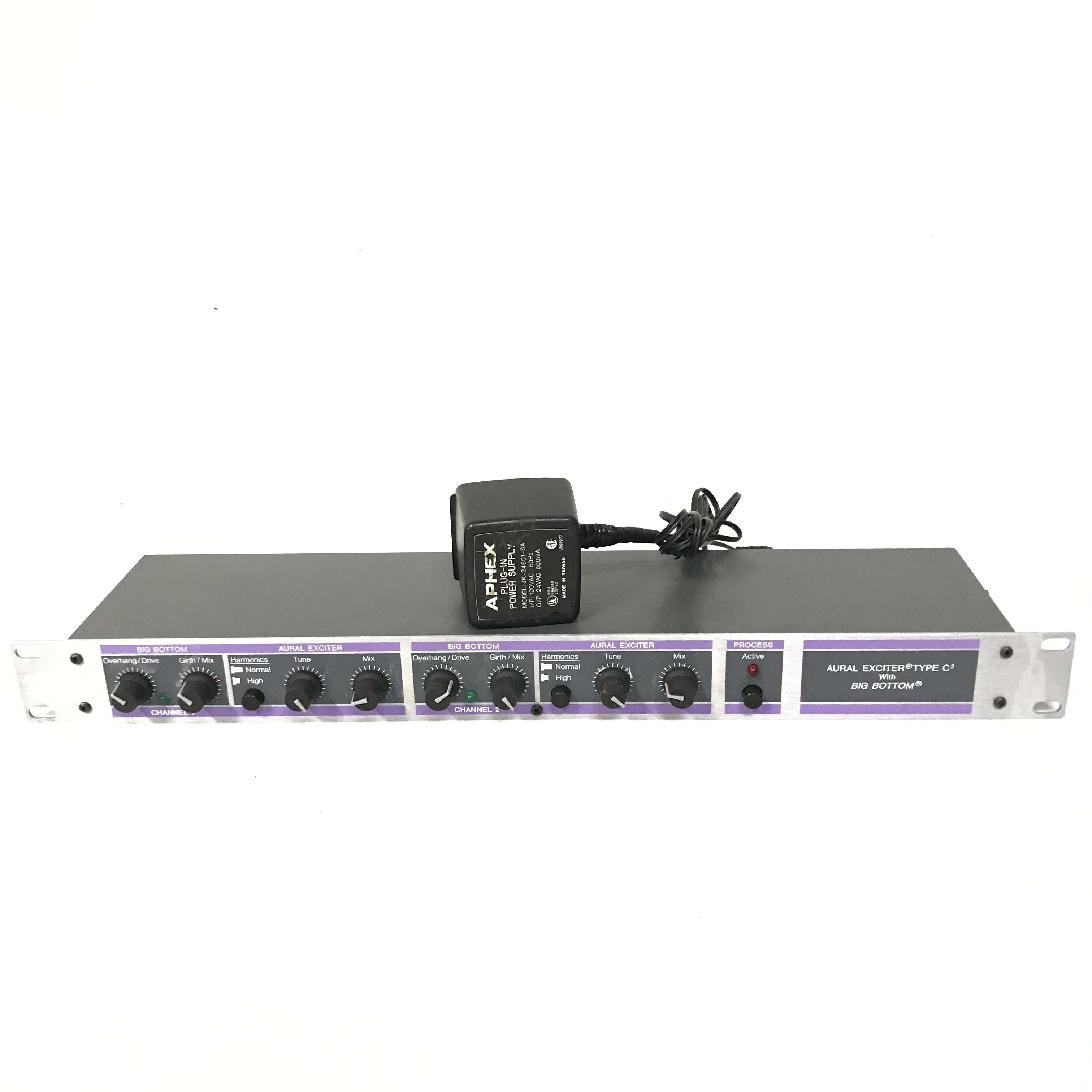 Aphex Aural Exciter Type C2 Model 104 with Big Bottom 1990s - Aluminum