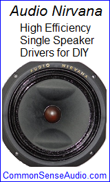 Audio Nirvana Classic 8 Fullrange Speaker Driver