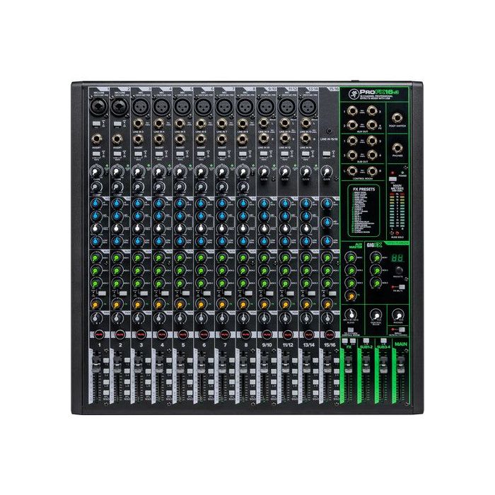 Mackie ProFX16v2 16-channel Mixer with USB and Effects For Rent