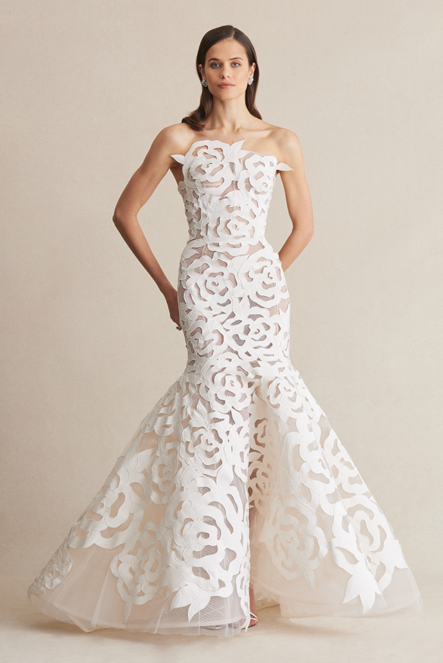 ウエディングドレス｜oscardelarenta｜24SBE004TUL