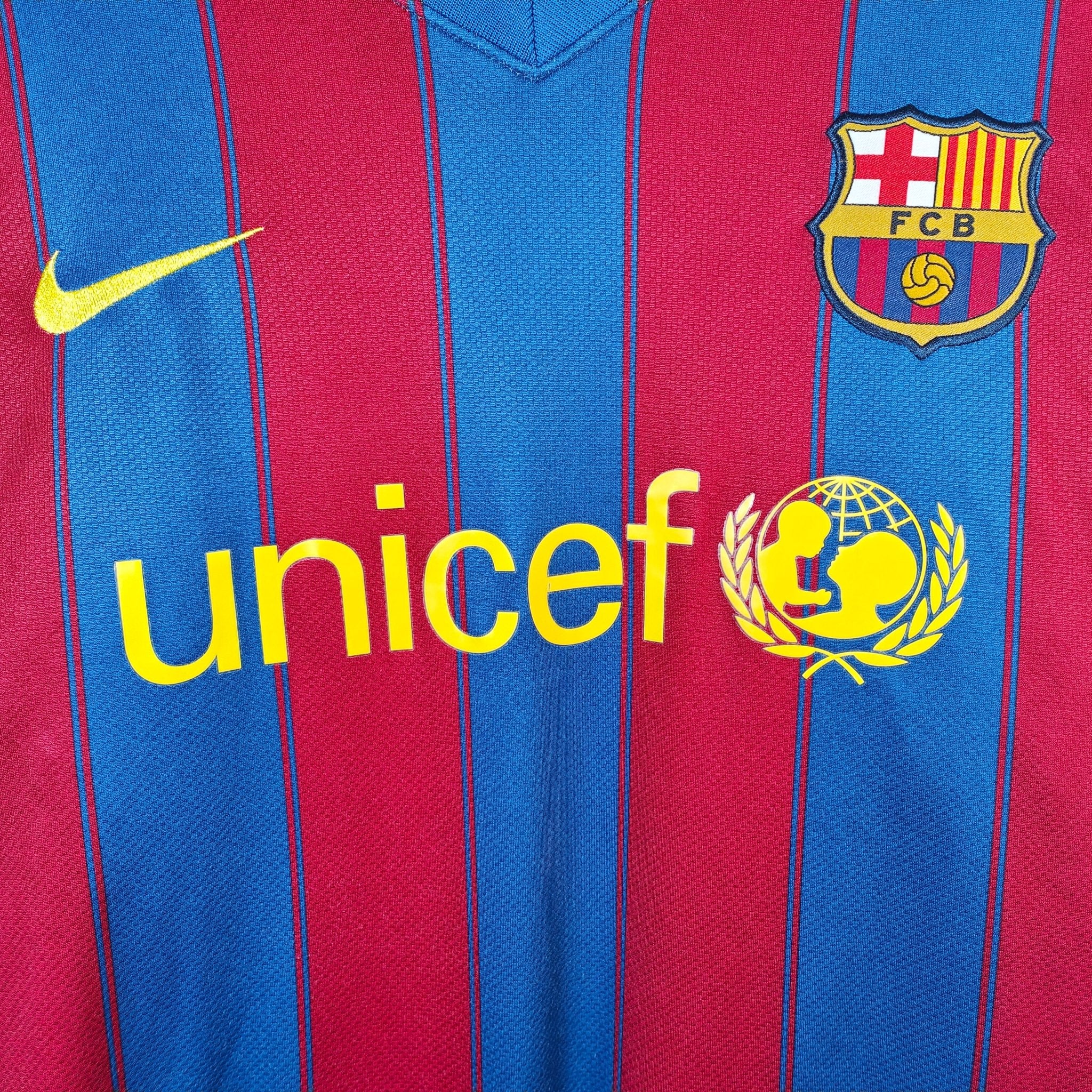 2009-10 FC Barcelona Home Shirt Messi #10 - 9/10 - (M) – 343808