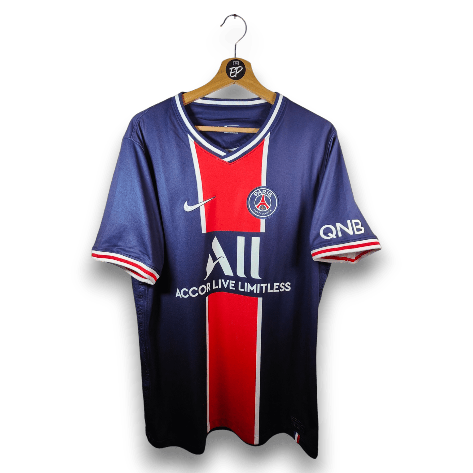 2020-21 PSG Home Shirt Mbappé #7 - 9/10 - (L) – – Eternal Pitch