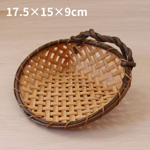 竹ザル 柾四ツ目丸篭（丸かご） – ethical house（エシカルハウス）