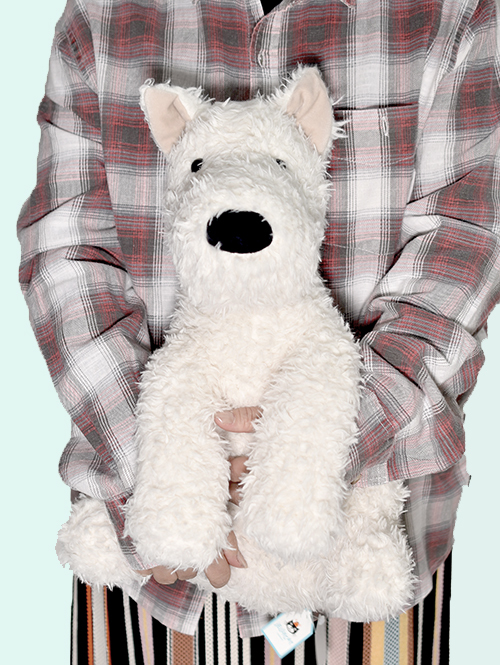 BIG 42cm 】Jellycat Munro Scottie Dog Big スコッティドッグ 犬 を