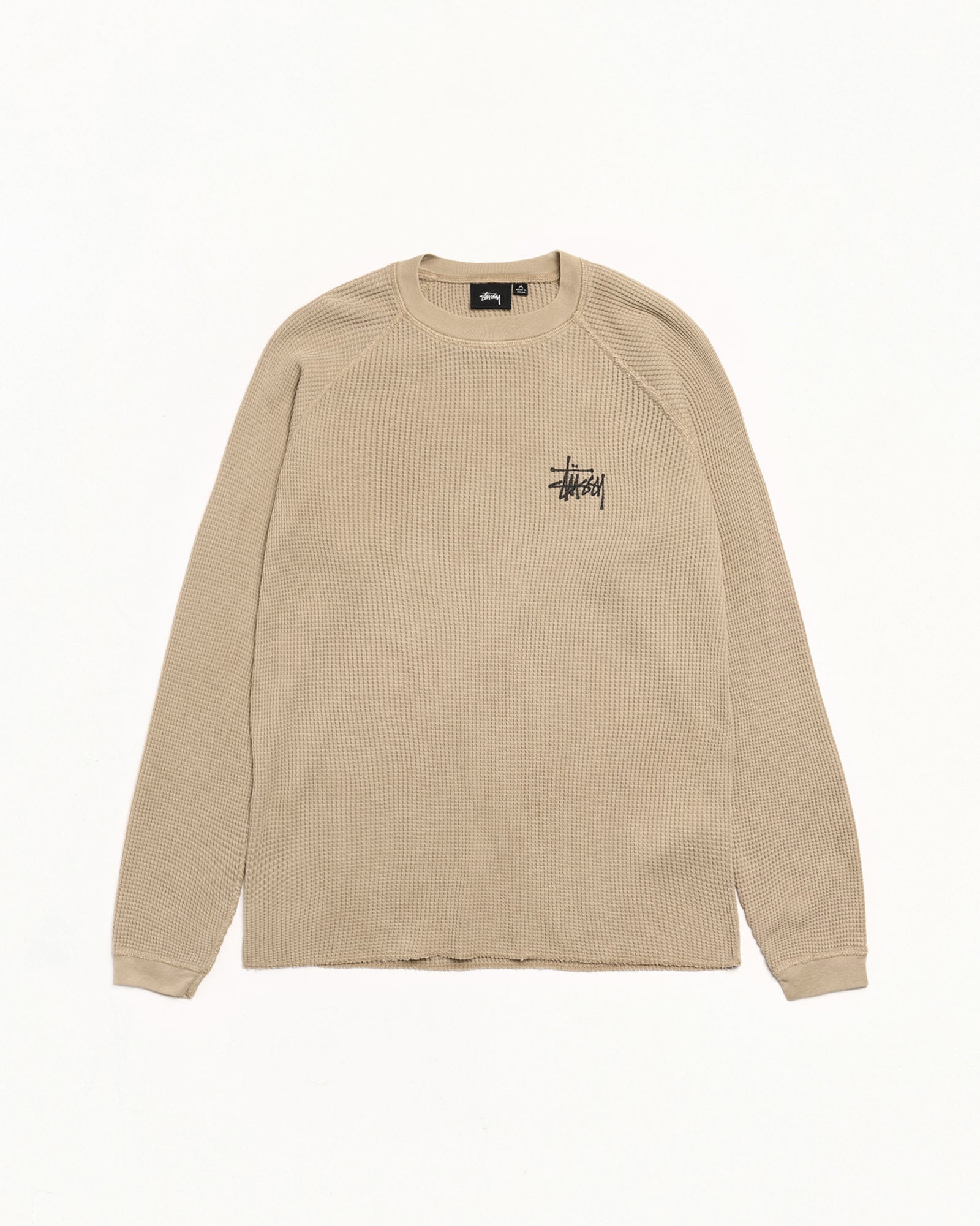 Basic Stüssy Thermal – Sand | Tops | Stüssy Europe