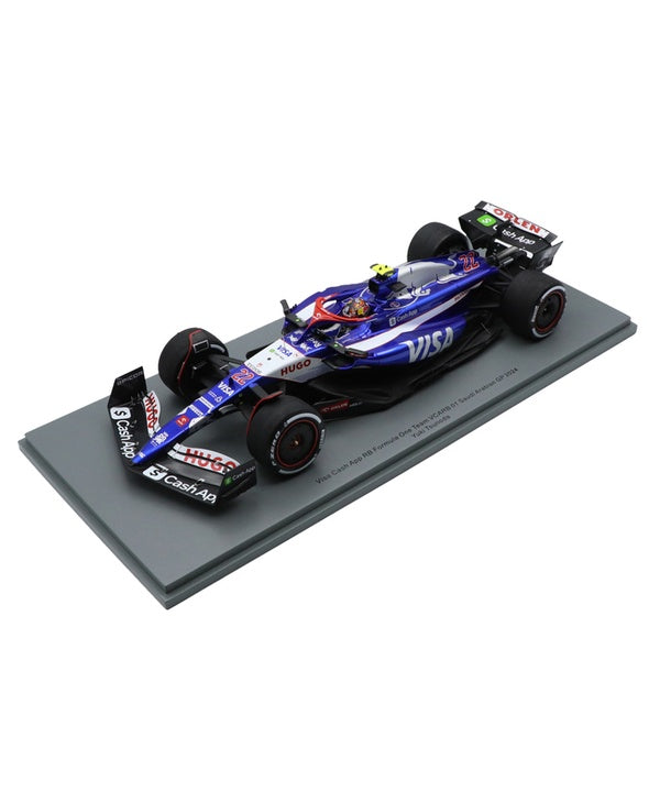 VISA CASH APP RB F1 ホンダ VCARB 01 角田裕毅 2024年 サウジアラビア