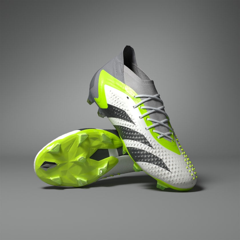 Adidas Predator Accuracy.1 FG (Grey/White/Yellow) | European Sports