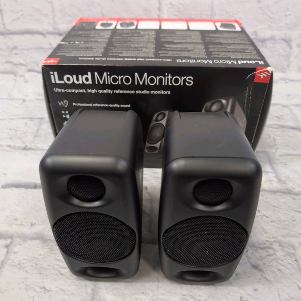 IK Multimedia iLoud Micro Monitor Pair Black - Evolution Music