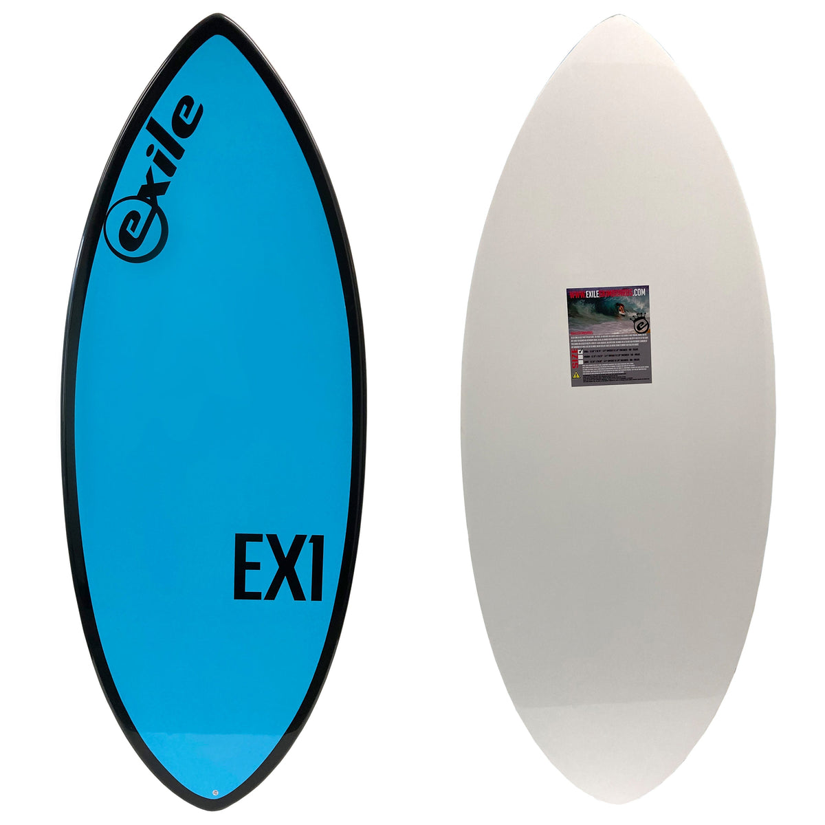 EX1 E-Glass Epoxy Skimboard – Exile Skimboards