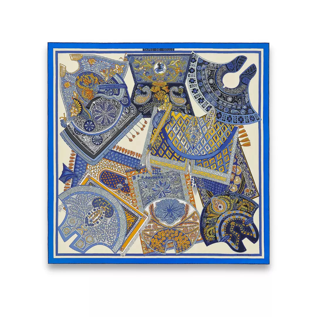 HERMÈS TAPIS DE SELLE SILK CARRÉ – EYE LUXURY CONCIERGE