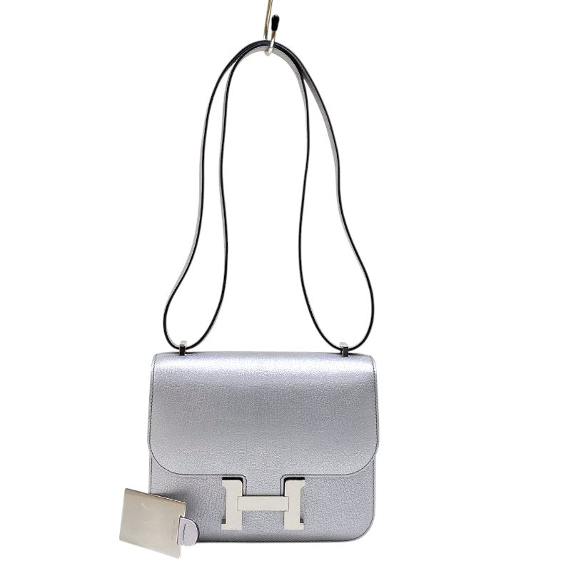 エルメス HERMES コンスタンス3 ミニ K刻 アルジャン シルバー金具