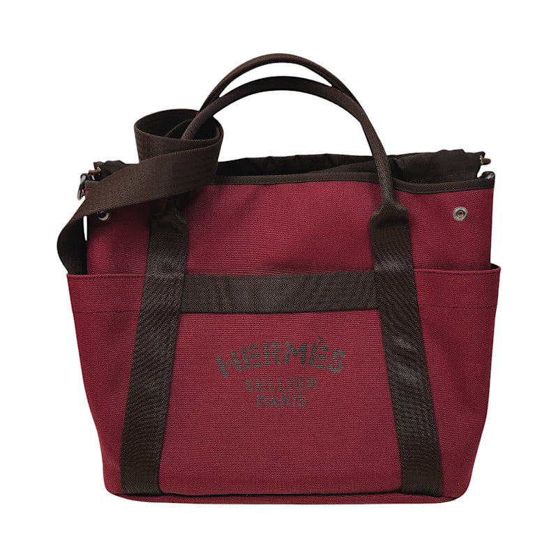 エルメス HERMES サックドパンサージュ B刻 ルージュアッシュ シルバー