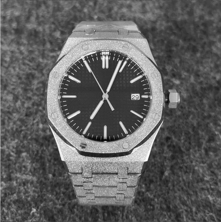 Elan Simple Watch(luxury silver black) – Élan Studio