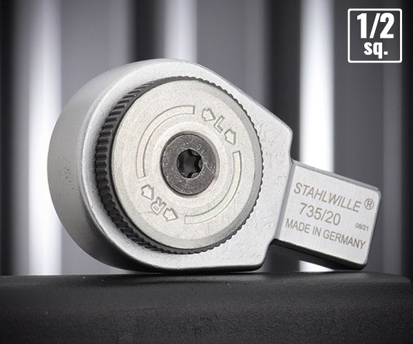 日本正規品 スタビレー トルクレンチ差替ヘッド(ラチェット) (735/20