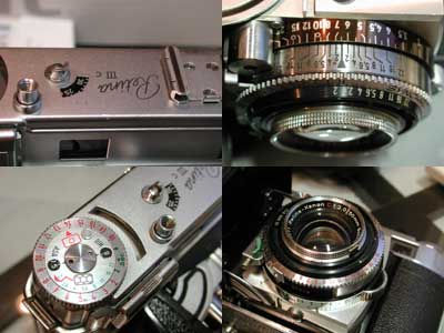 コダック：レチナIIIcの分解・レストア