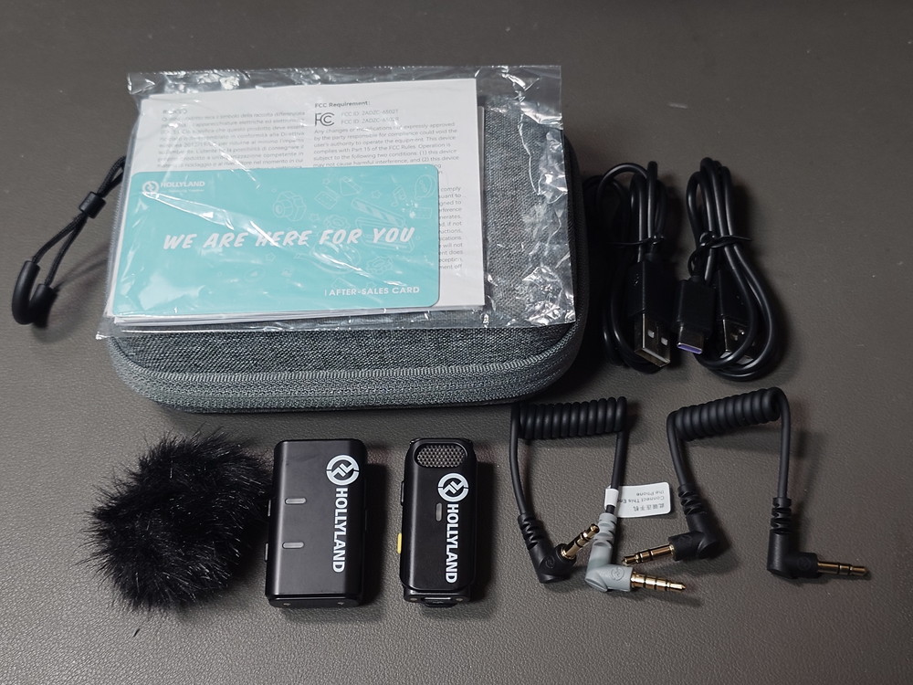 HOLLYLAND LARK M1】ワイヤレスマイクで高音質を【ガジェットレビュー