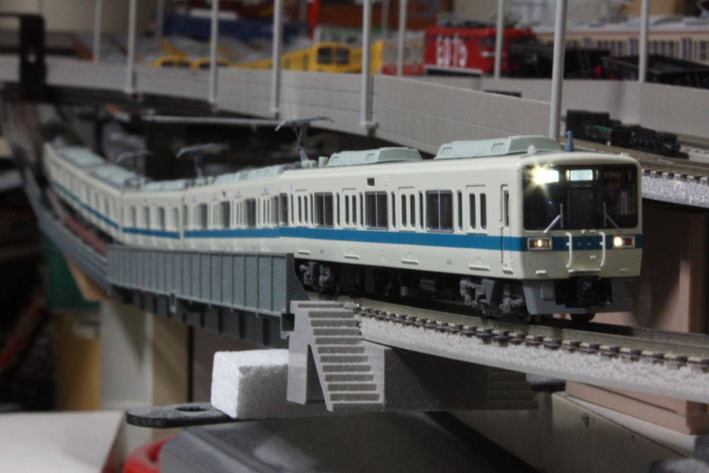 小田急・8000形の6連車が入線: FujickeyのNゲージ部屋