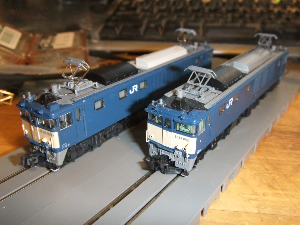 さよなら北陸」の機関車たちが入線: FujickeyのNゲージ部屋