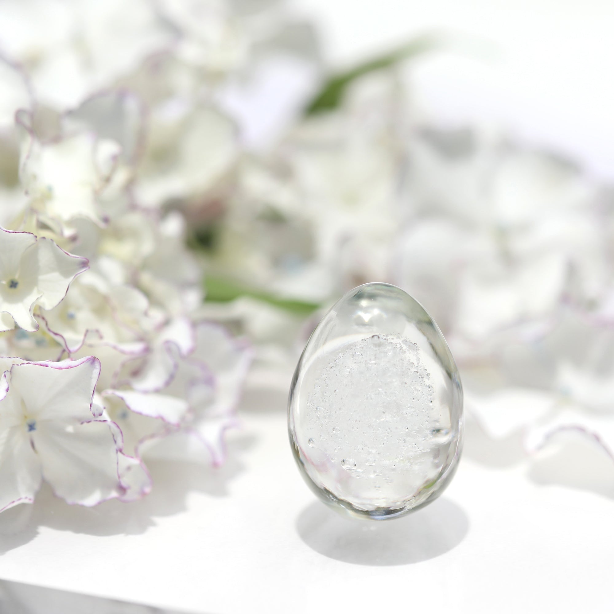 ガラスで包む遺骨オブジェ G369 クリア 故人様 手元供養 メモリアル