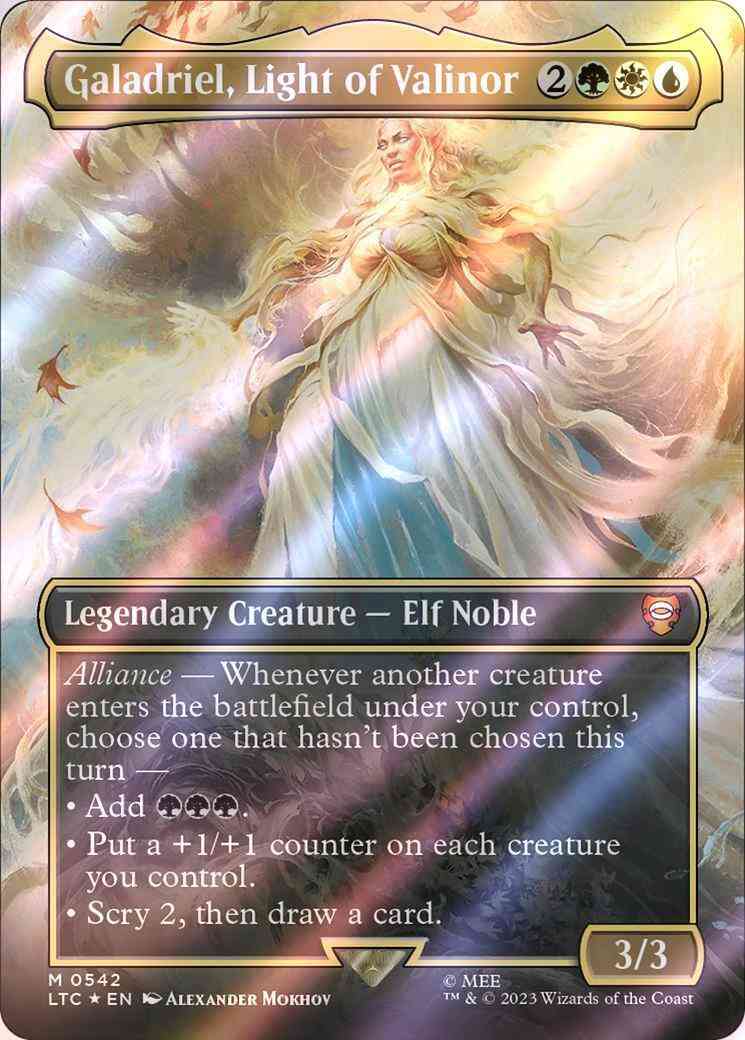 Galadriel, Light of Valinor [542] [Borderless] [The Lord of the